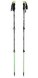 Палки VIKING Kivi Black/Lime треккинг 65-135 см.