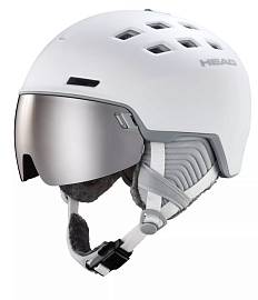 Шлем горнолыжный HEAD RACHEL визорS2(VLT20%)wh