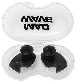Беруши MAD WAVE силиконовые Ergo ear plug Black