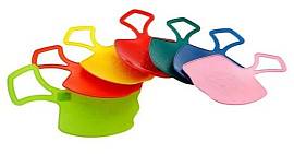 Санки-ледянки "Зайка"