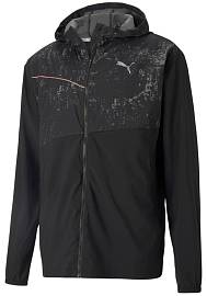 Куртка PUMA Run Graphic Hooded black м.