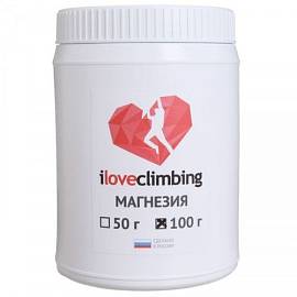 Магнезия I Love climbing туба 100 гр