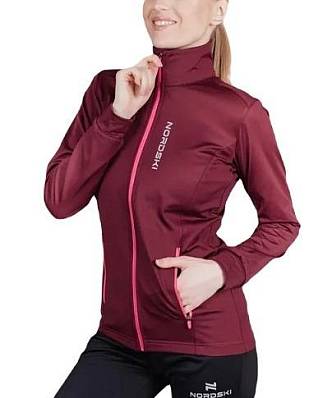 толстовка nordski layer wine ж. NORDSKI