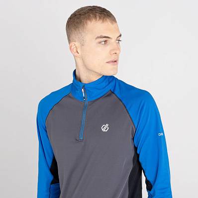 пулон dare 2b interfused ii ebony grey/blue/wht м. Dare2b