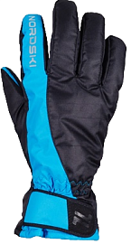 Перчатки NORDSKI Arctic Black/Blue Membrane