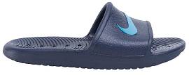 Шлепанцы NIKE Kawa Bgp Midnight Navy/Laser Blue д.
