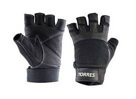 Перчатки д/я спорта TORRES черные