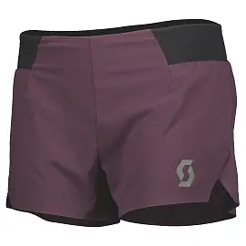 Шорты SCOTT Split RC Run dark purple/black ж.