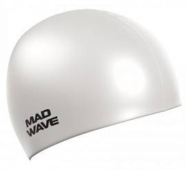 Шапочка д/плав. MAD WAVE Intensive Silicone white