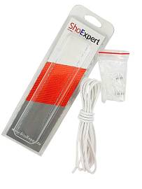 Шнурки SHOEXPERT эластичные (3мм) 120см.white