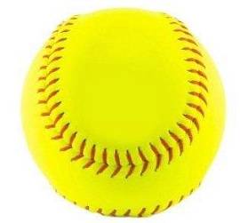 Мяч для софт-бейсбола E33513 12'' твёрдый