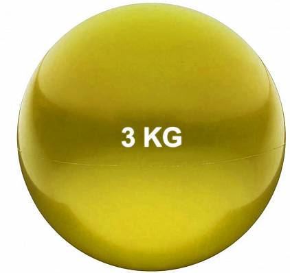  мяч для атлетич. упражнений 3кг 15 см hktb9011-3