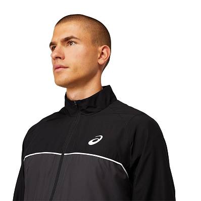 костюм asics match suit graphite grey/black м. Asics