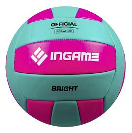 Мяч волейбольный INGAME BRIGHT бирюзово-розовый