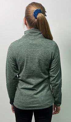 толстовка ф. gts knitted серо-зеленый ж. GTS