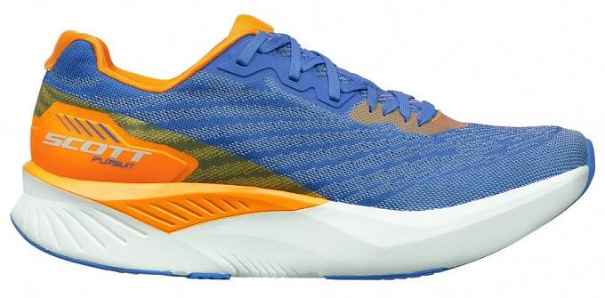 кроссовки scott pursuit storm blue/brht orange м. Scott