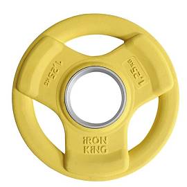 Диск обрезин. Желтый d50 - 1.25 кг ДХЦ три хвата