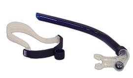 Трубка ISEA RECORD c клапаном и ремешком п/сил