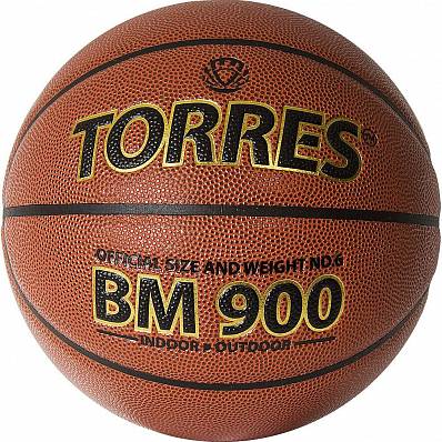 мяч баскетбольный torres bm900 р.6 для для баскетбола