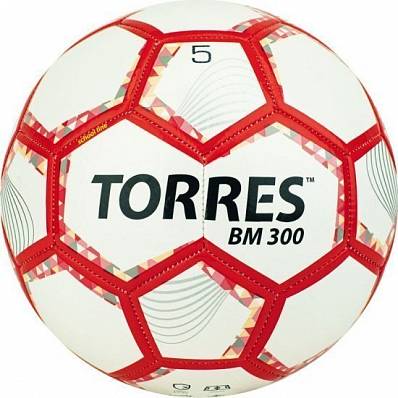 мяч футбольный torres bm300 р5 28 панелей для футбола товары