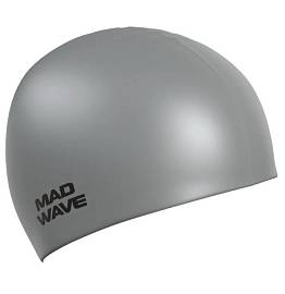 Шапочка д/плав. MAD WAVE Intensive Silicone grey