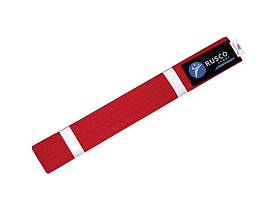 Пояс для единоборств Rusco Sport красный (2.8 м)