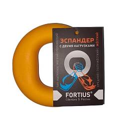 Эспандер Fortius 2 нагрузками  40-50 кг жёлтый