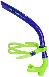 Дыхательный тренажер MAD WAVE Pro snorkel Navy