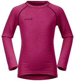 Лонгслив BERGANS fw Akeleie Hybrid Wool 220 г. д.